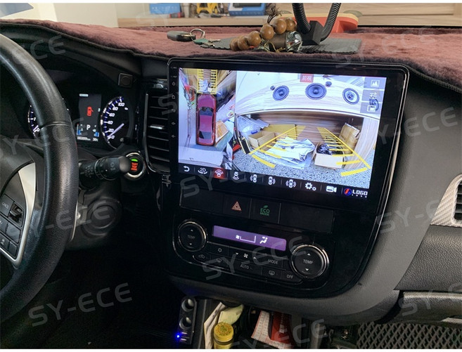 安卓車機 Outlander 三菱 13-19年 導航 汽車音響主機 螢幕 影音 倒車顯影, (B)八核心豪華版,10吋