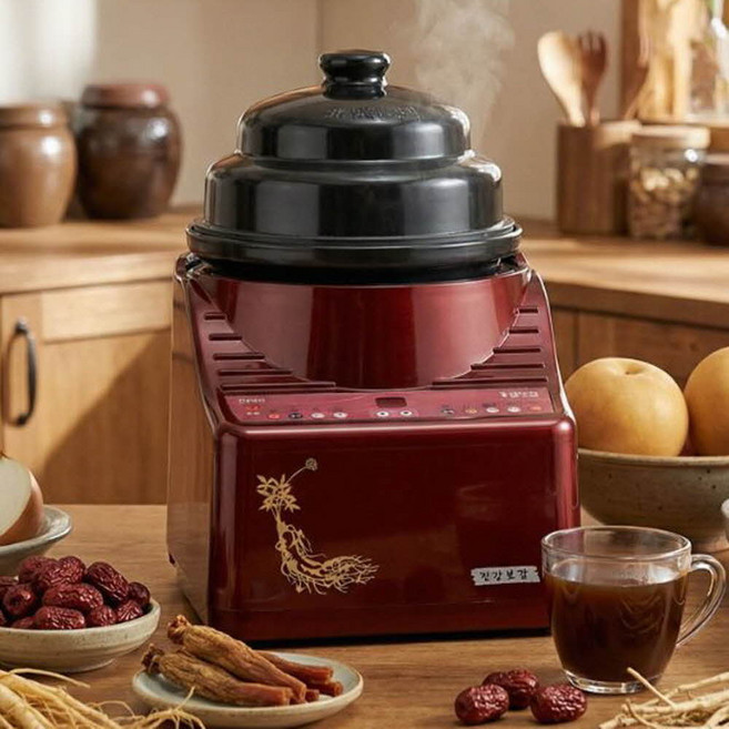 [평생AS]국산100% 약탕기 홍삼제조기 경옥고제조기 홍삼명작 구증구포 흑삼제조기 건강보감 홍박사 홍원 건강차 한약 과일즙, 건강보감(T-30)