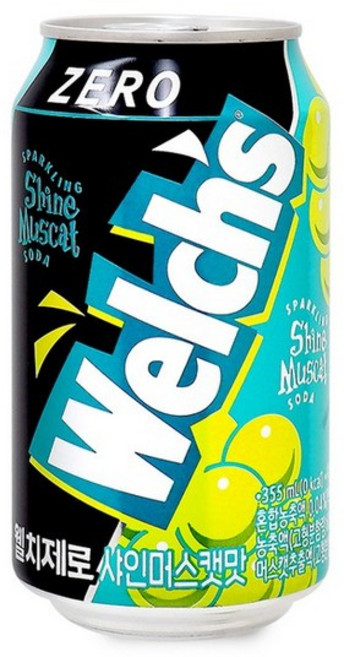 웰치스 제로 355mlx24캔 샤인머스캣 농심, 없음