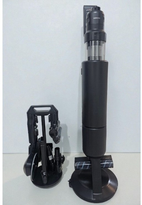 [삼성 감사 페스티벌] 삼성전자 Bespoke 제트 AI 청소기 400W 침구브러시 패키지 고객직접설치, 새틴 블랙, VS90F40CRK