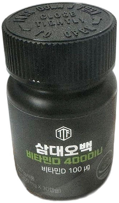 비타민D 면역력 증진 뼈 건강 유지 고함량 4000IU 캡슐 30캡슐 6개