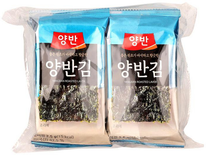 양반도시락김3gx8매/동원-6개