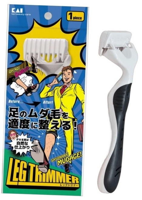 카이 남성용 다리털 숱 정리 면도기 레그 트리머 다리털면도기 남성제모기