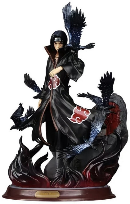 나루토 질풍전 우치하 이타치 GK 레진 피규어 프리미엄 버전, 1개