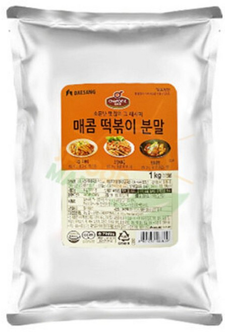 대상 쉐프원 매콤 떡볶이분말1kg 배송, 1kg, 1개