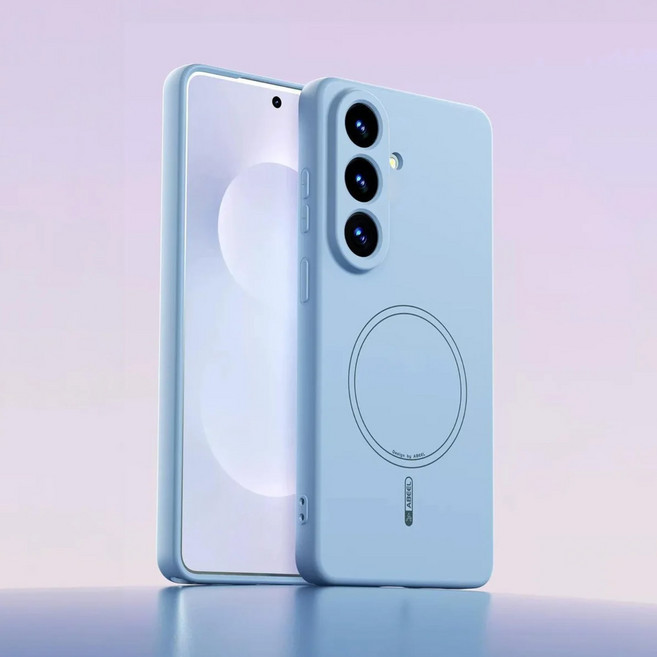 Ceasikery 갤럭시s26 맥세이프 소프트그립 실리콘 컬러 휴대폰 케이스 Q2021