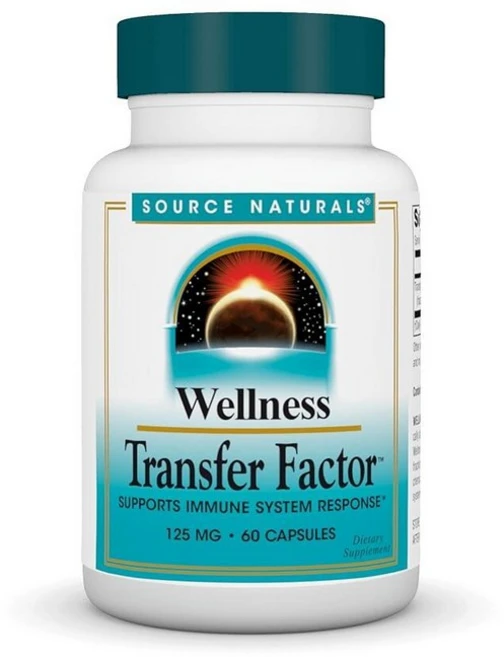 Source NATURAL 내추럴s Wellness Transfer Factor 125mg 60캡슐 243000, 60 Count (Pack of 1), 1개 - 쿠팡
