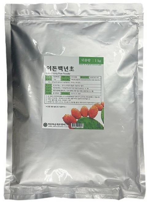 백년초가루 1kg 백년초분말 50% 제과제빵 음료용 이든타운, 1개