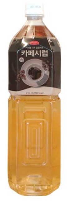 푸드웰 카페시럽, 1개, 1.5L