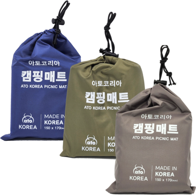 휴대용 텐트 방수 캠핑 매트 부피 작은 돗자리 야외용 돗자리 접이식 150x170, 2번_카키