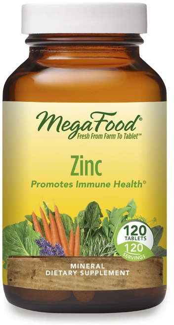 메가푸드 아연 타블렛 비건, 120정, 1개 - 쿠팡