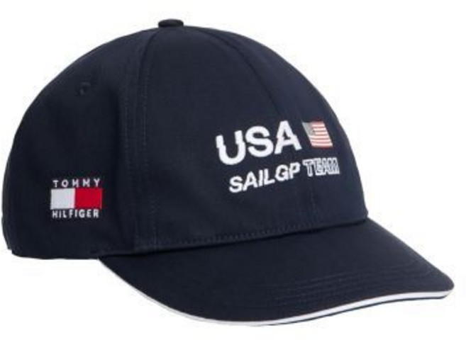 [] 토미 힐피거 남성용 X US 세일GP 팀 야구 모자