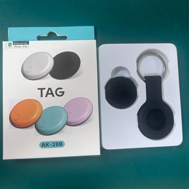 FINDTAG 定位器 防丟失 全球定位, 1個, AK-288黑色