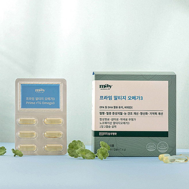 동국제약 메이올웨이즈 프라임 알티지 오메가3, 1개, 47.4g