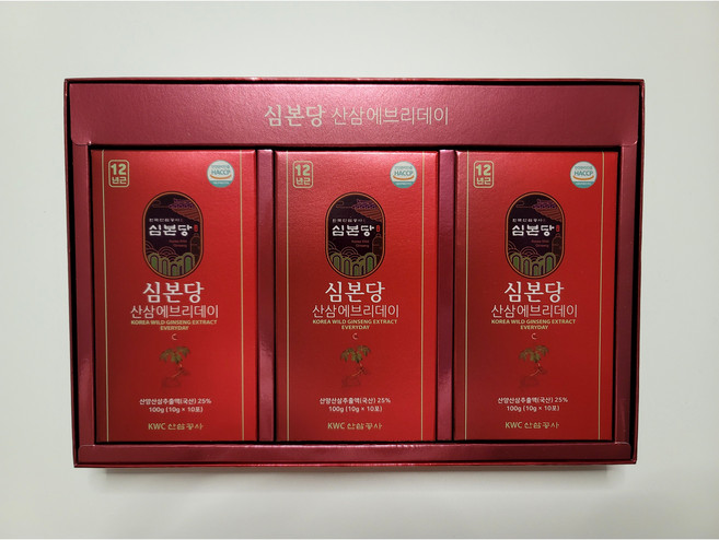 산삼스틱 심본당 에브리스틱 산양산삼 12년근 부모님 명절 추석 설 선물 세트 한국산삼공사, 30개, 10ml