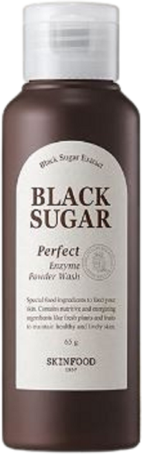 스킨푸드 블랙슈가 퍼펙트 엔자임 파우더워시, 65g, 1개