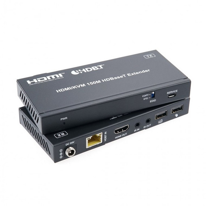 Coms HDMI KVM 리피터 150m HDBaseT 4K@60Hz 키보드 마우스 연결 PV353, 본상품선택, 1개