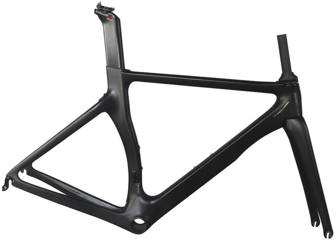 신제품 제로 이익 에어로 디자인 초경량 ud 탄소 도로 자전거 프레임 탄소 섬유 경주 자전거 frame700c 수락 그림, 블랙 사이즈 xl, 1개