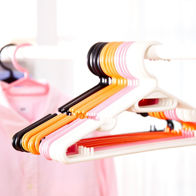 소호리빙 튼튼한 심플 솔리드 옷걸이(일반형) 30개, 화이트