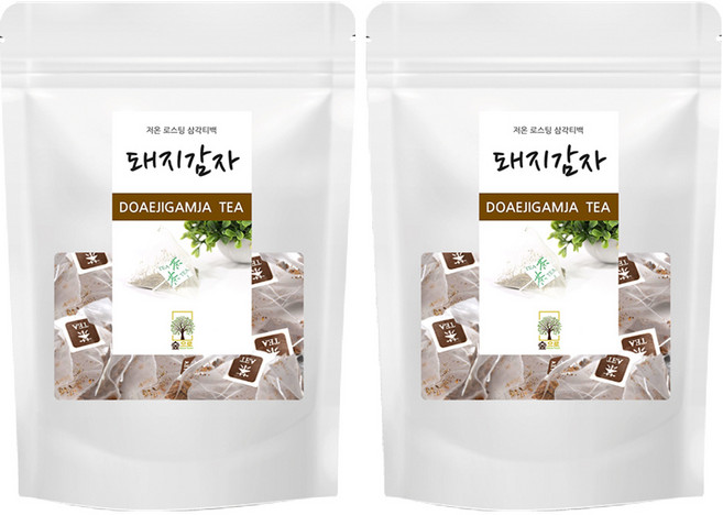 돼지감자차 25티백 숲으로허브 삼각티백, 1g, 25개입, 2개