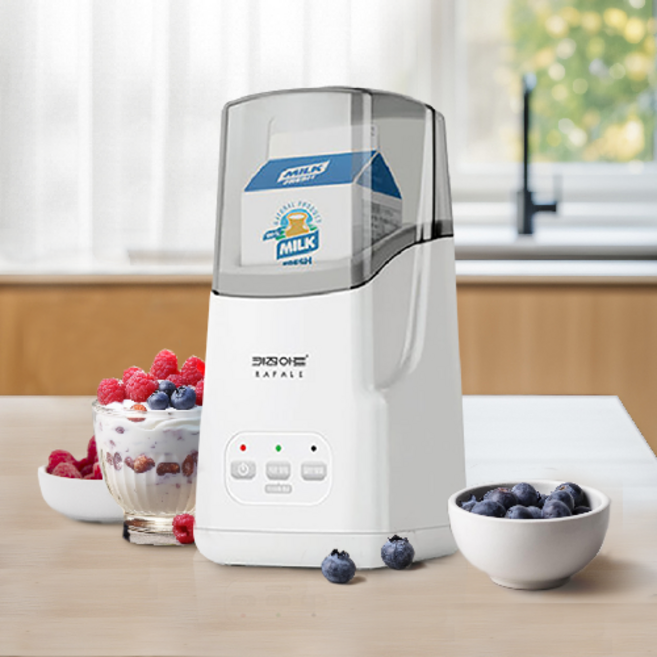 키친아트 수제 요거트 메이커 대용량 요구르트 만드는 기계, 1개, 화이트