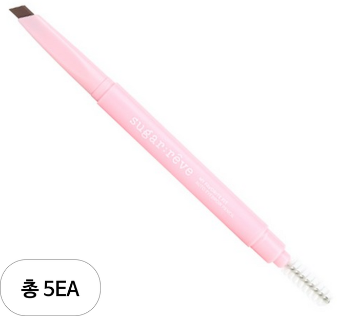 슈가레브 오토 아이브로우 펜슬 0.35g, 갈색, 5개