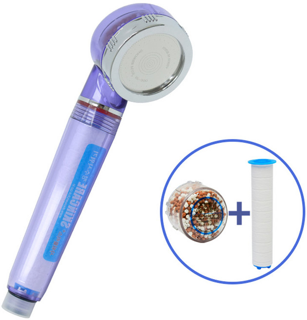 스킨케어 정수샤워기(필터포함) SF-300A (블루), 블루, 1개