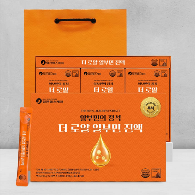 혈장 알부민 약1개월분 먹는 로얄 알부민 진액 스틱, 1개, 30회분