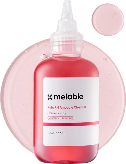 메라블 기미 미백 PDRN 루비알엔 앰플 클렌저, 1개, 150ml - 쿠팡