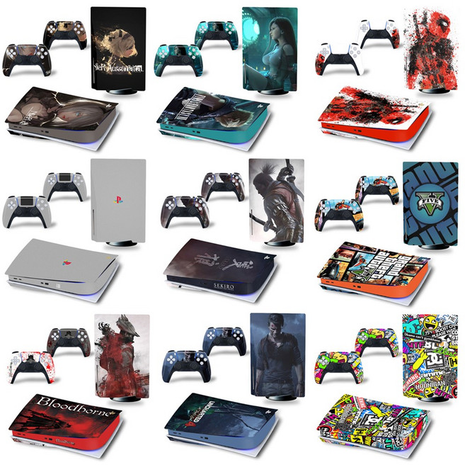 호환 플스5 디스크 데코 시트지 스킨 스티커 22종, NO.16, 1개
