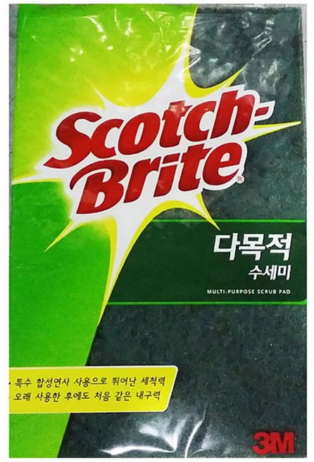 수세미(3M 청색 스카치 5매) 업소용, 1, 1