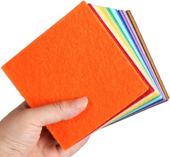 [모핸] 10cm 40색 재단 펠트지(유수지), 2세트