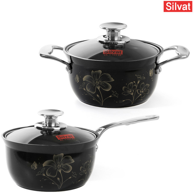실바트 앱솔루트 IH 2종냄비세트, 앱솔루트 IH 편수18+전골24, 1개