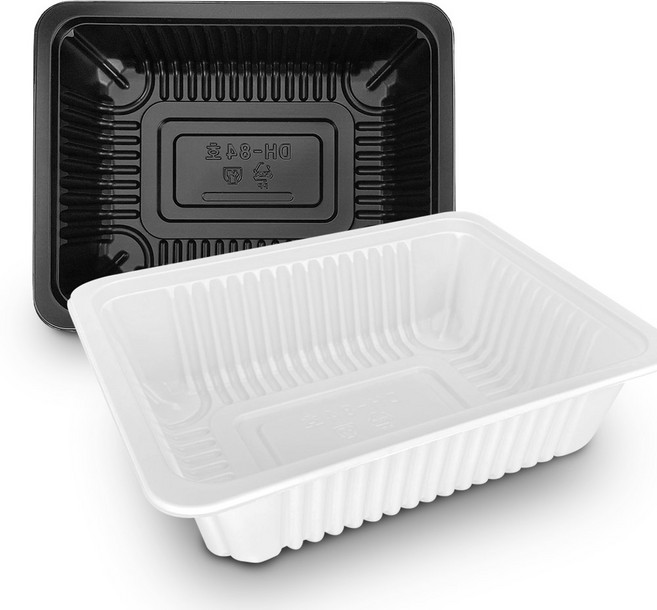 일회용 실링용기 84호 500개 1500ml 족발 보쌈 곱창 포장 배달용기 국내생산 23186, 1개