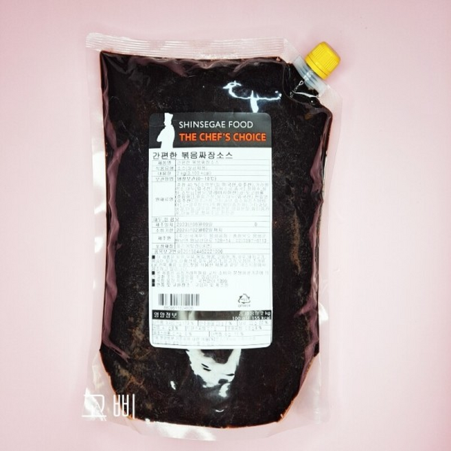신세계푸드 간편한 볶음짜장소스 자장소스 춘장, 1개, 2kg