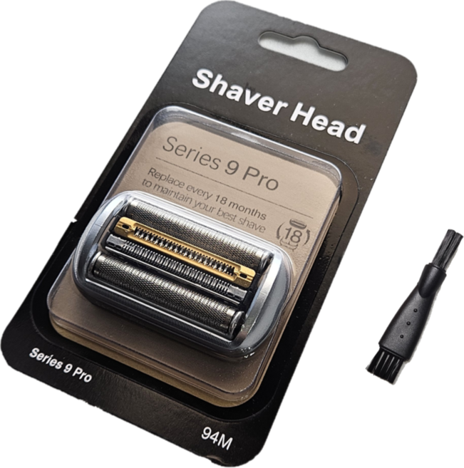 BRAUN 브라운 면도기 시리즈9 호환용 94M 세트 포일 그릴 커터 헤드 브러쉬 세트, 랜덤, 1세트