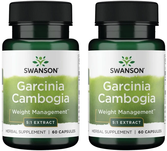 스완슨 가르시니아 캄보지아 80mg 캡슐, 60개입, 2개, 60정 - 쿠팡