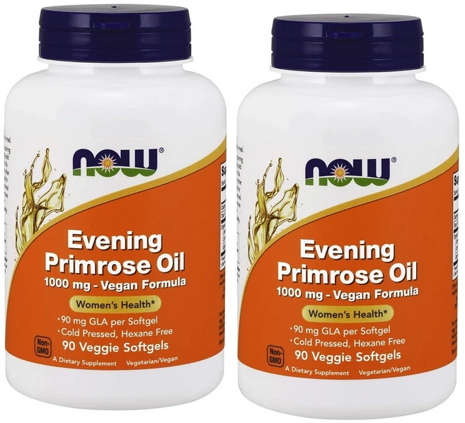 나우푸드 이브닝 프림 오일 1000mg 베지 소프트젤 비건, 90정, 2개 - 쿠팡