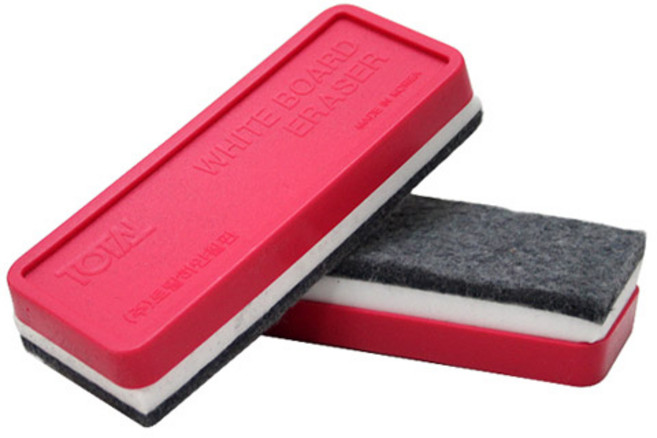 화이트보드 지우개(2입)/보드지우개, 1세트