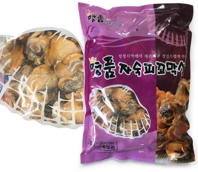 자숙 피 꼬막살 1kg 냉동 꼬막살 피조개살 자숙 왕꼬막살 순살 국내산, 피꼬막 자숙 1kg