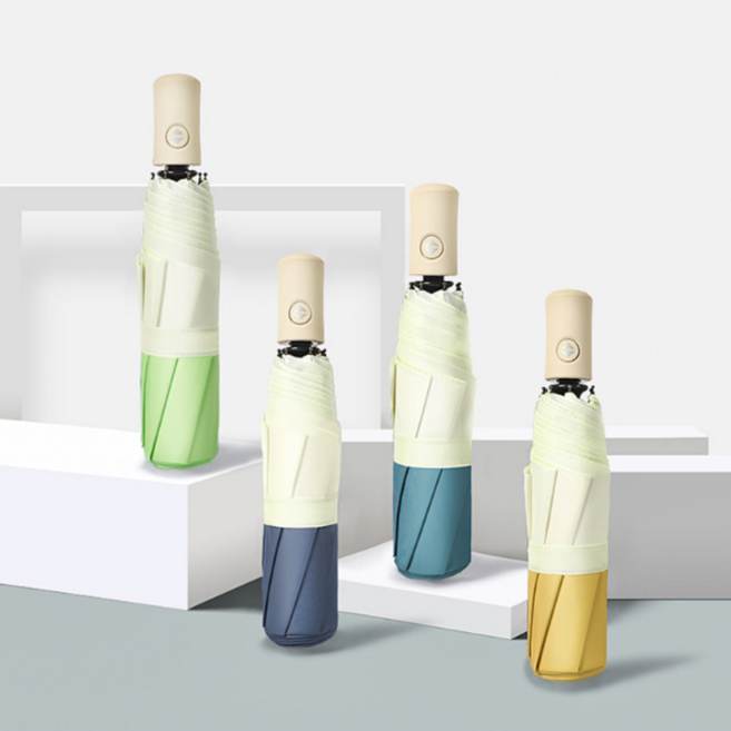 경량 소다 3단 자동우산 접이식 양산 자외선차단 원터치 우산