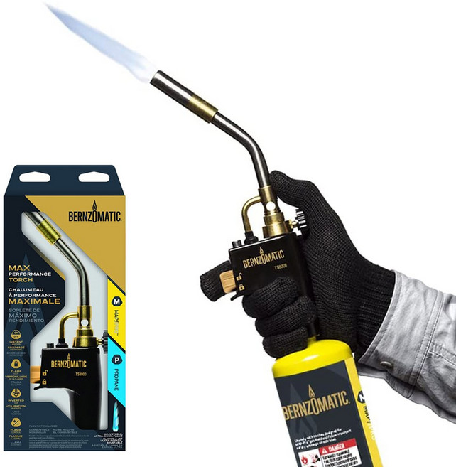 벤조메틱 토치 TS8000 시어잘 야외 가벼운 요리 발송 벤조마틱 캐핑 Start, 1개