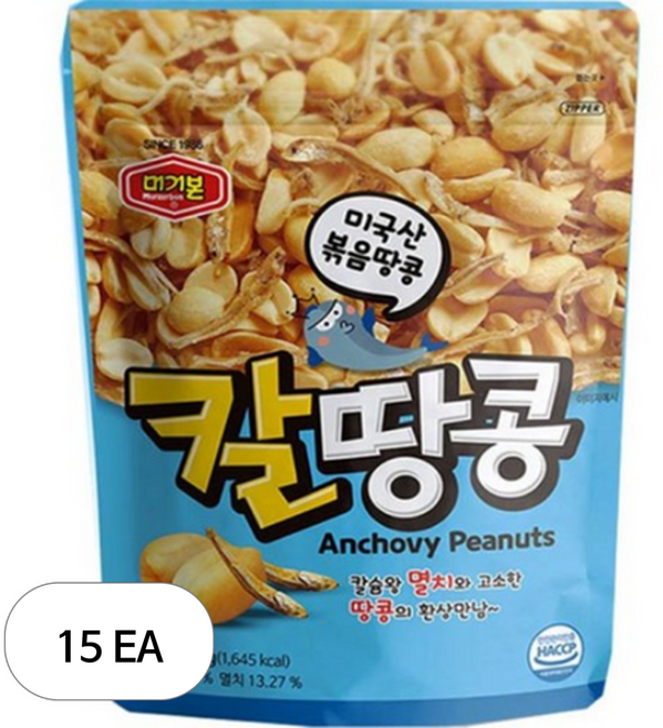 머거본 칼땅콩, 300g, 15개
