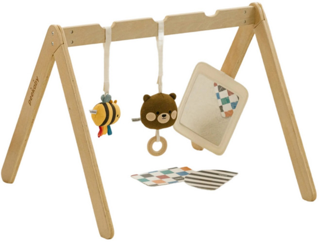 출산선물 피카비 몬테소리 원목 아기체육관, 1개