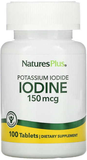 네이처스플러스 요오드화 칼륨 포타슘 150mcg 100정, 1.5L, 2kg, 1개