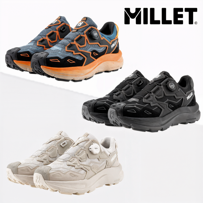 밀레 남성 트레킹화 BOA 고어텍스 등산화 편안한 워킹화 운동화