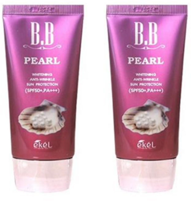 이켈 진주 펄 비비크림 SPF50 50ml, 2개
