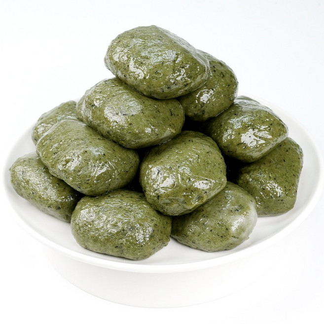 소소락 저당 쑥개떡 2kg (50g 40개입) 국내산 찹쌀 해풍쑥 개별포장., 1kg, 2박스