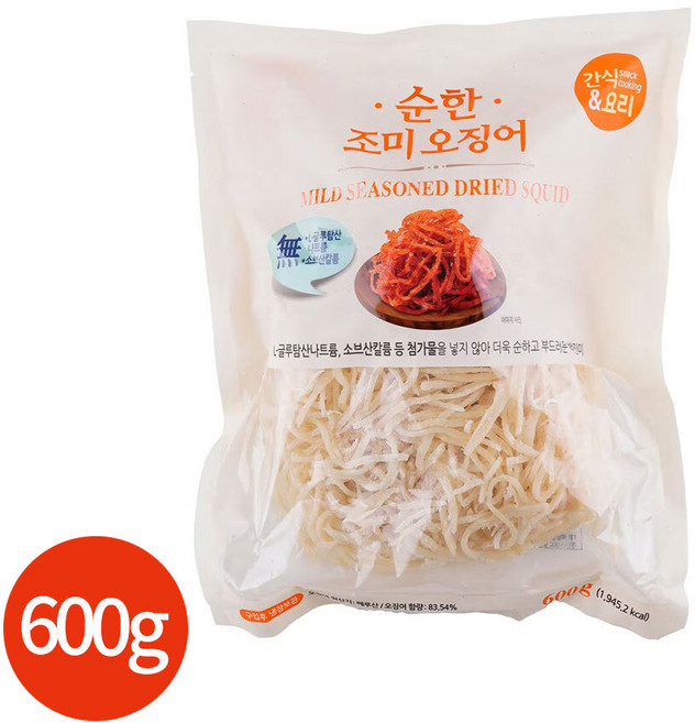 삼영수산 순한 조미 오징어, 1개, 600g