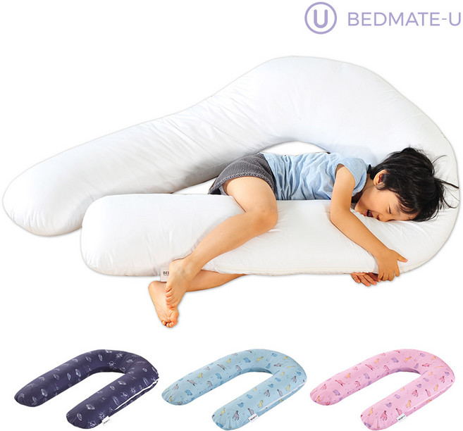 베드메이트유 바디필로우 키즈, 사파리핑크